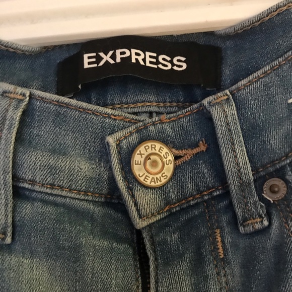 Cute, ripped, express jeans - Picture 3 of 3